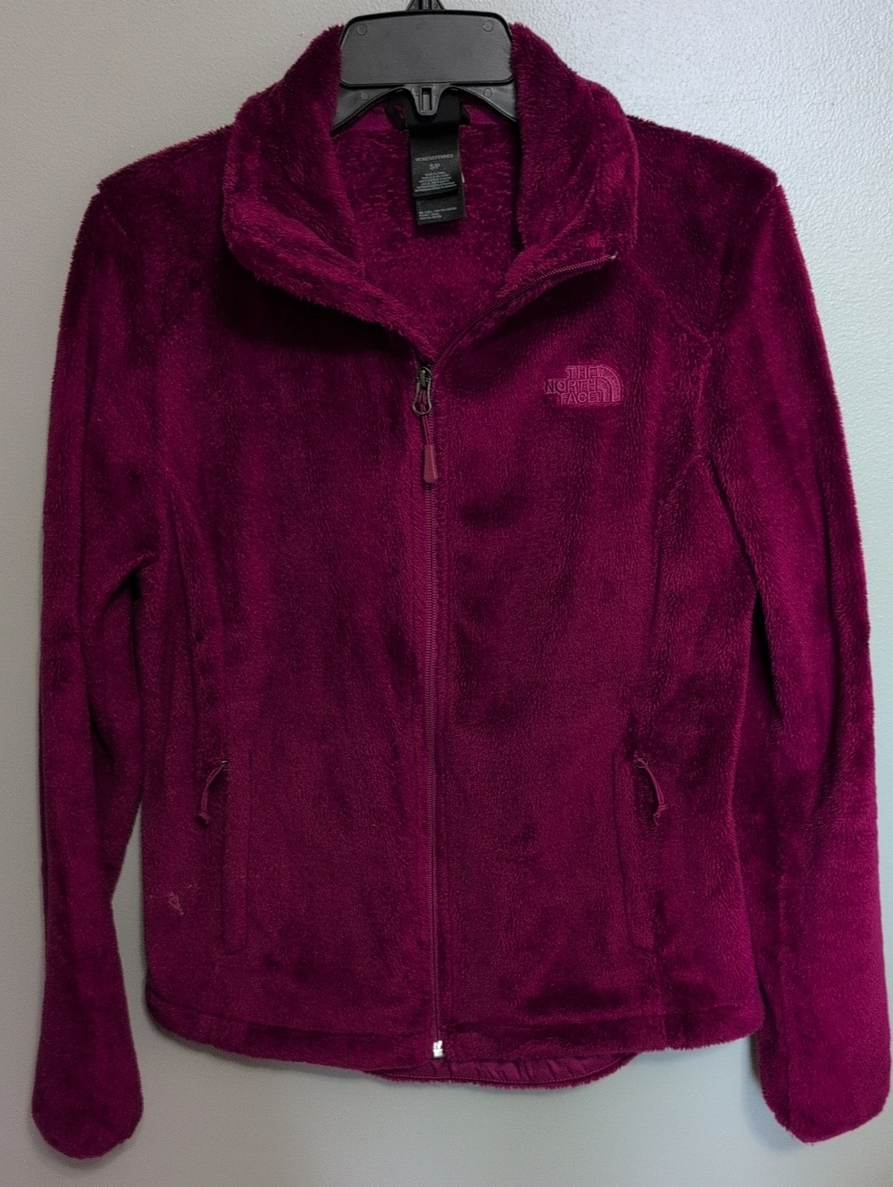 Women's The North Face Women's Plush Fleece Jacket - Magenta Small